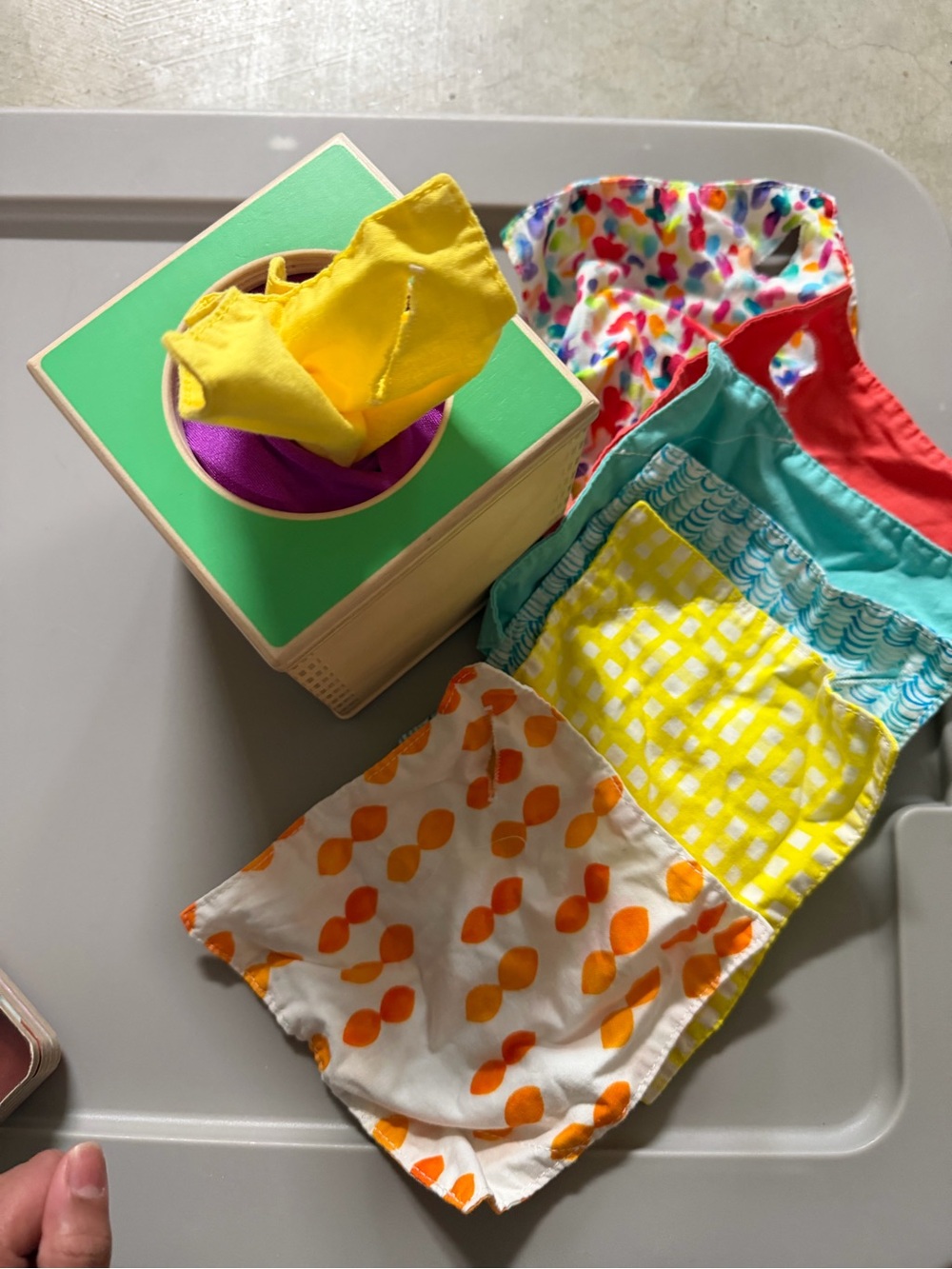 Lovevery tissue box